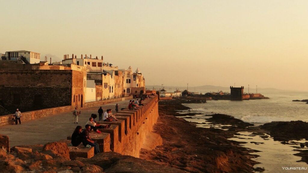 the Skala de la Ville ESSAOUIRA MOROCCO