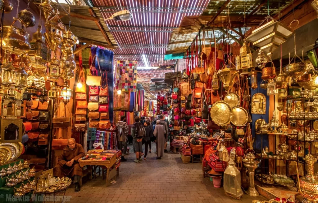 morocco language culture in marrakech souk spices 2025