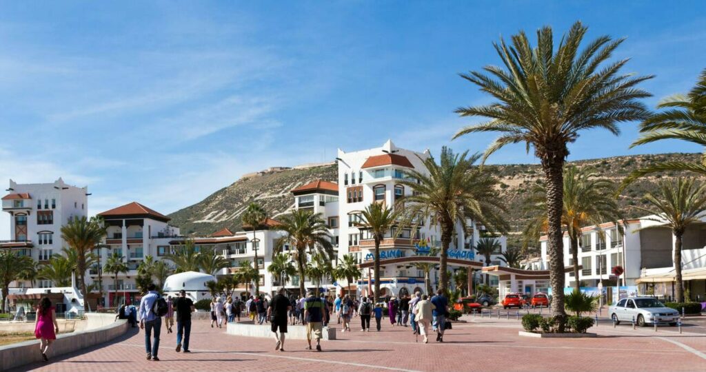 morocco weather in January